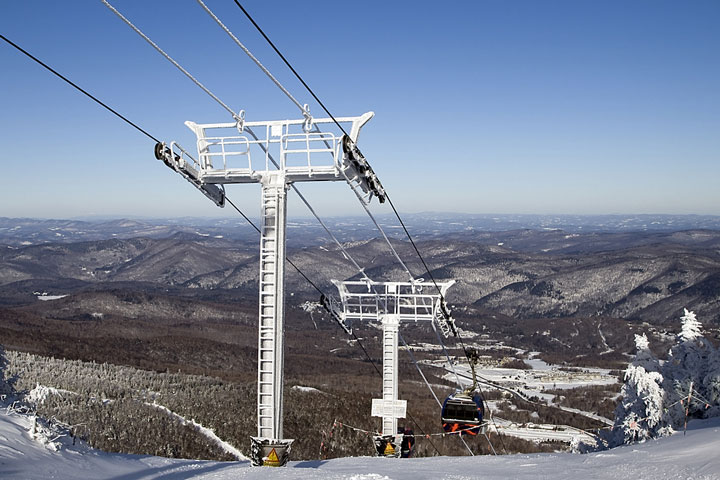 ski lift in Vermont